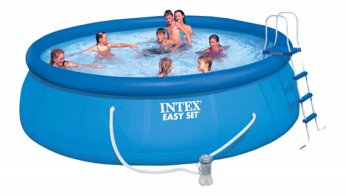 Надувной бассейн с комплектом 457х122 см Intex Easy Set 28168/54916