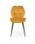 Стул HALMAR K453 горчичный черный 