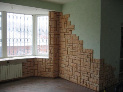 Плитка облицовочная Рваный камень Хаос разноцвет