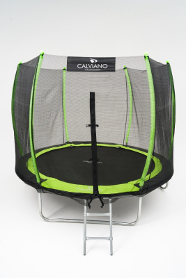 Батут с защитной сеткой Calviano 252 см 8ft OUTSIDE master green