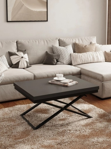 Стол-трансформер Манхэттен графит 