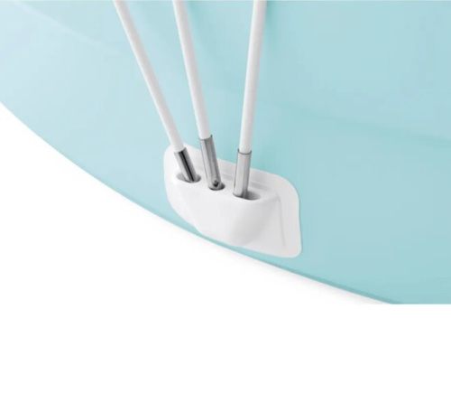 Надувной семейный бассейн с навесом 277х221х137см Intex 57195