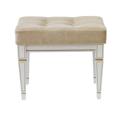 Банкетка Васко В 97Н белый ясень золото 