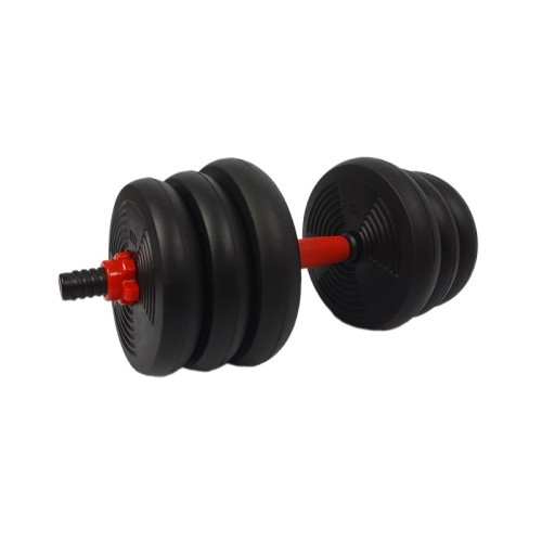 Набор гантелей со штангой и гирями 6 в 1 AMETIST 20 кг