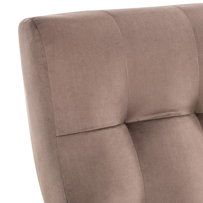 Кресло-маятник Leset Спринг венге Velur V23