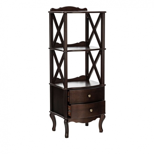 Этажерка Leset Беатрис 2 орех 