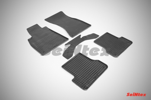 Резиновые коврики салона Сетка для Audi A7 2010-2017 Черные