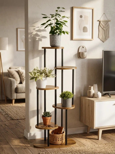 Подставка под цветы напольная Рилле 450 дуб вотан 