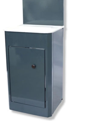 Умывальник Дачный с бачком УМ-10 мокрый асфальт мойка пластик