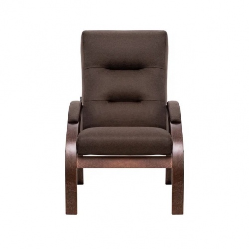 Кресло Leset Лион орех текстура Малмо 28 