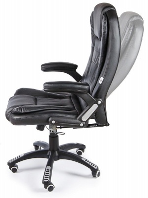 Вибромассажное кресло Calviano Veroni 54 черное с массажем 