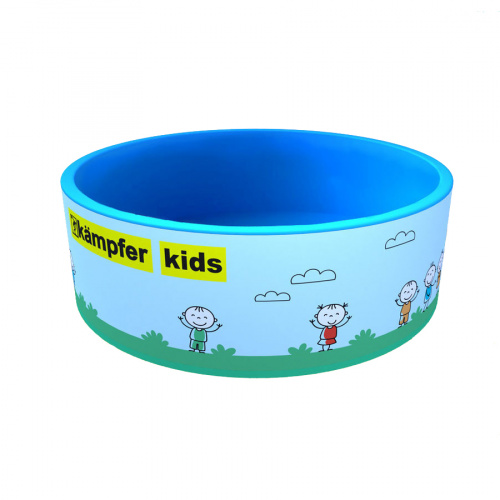 Сухой бассейн Kampfer Kids 100 шариков голубой