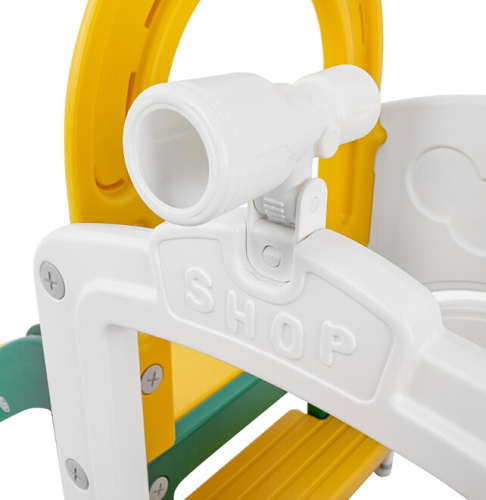 Горка-комплекс Pituso Fun Space FE-HT-TQK01 зеленый желтый