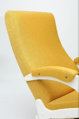 Кресло-качалка Бастион 5 арт. Bahama yellow ноги белые