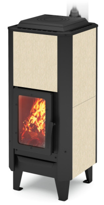 Отопительно-варочная печь-камин Теплодар Вертикаль керамика от Vishop.by 