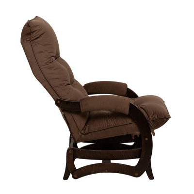 Кресло-маятник Leset Луно мокко Velur V23