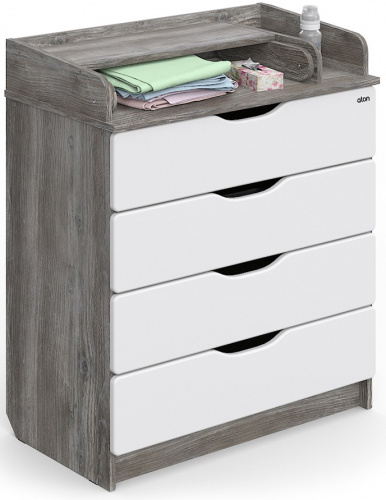 Комод Атон Сириус-2 Wood 804 ПВХ сосна пасадена 