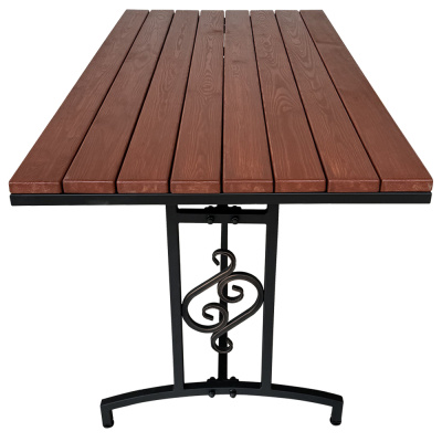 Стол садовый МФ-8 махагон (1,5 м)