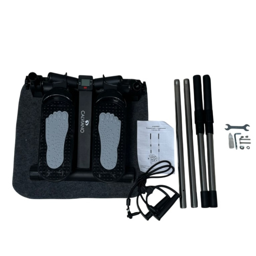 Степпер поворотный с поручнями Calviano 202 серый