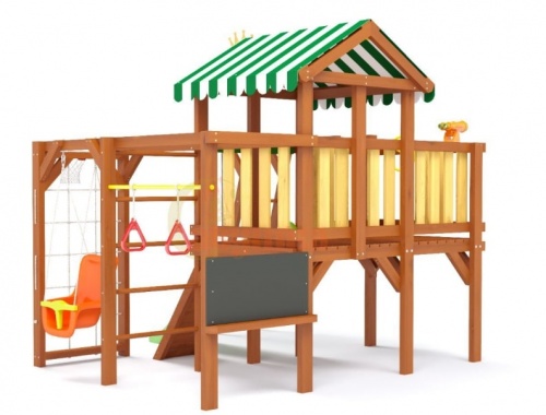 Детская спортивная площадка для дачи Савушка Baby 5 Play