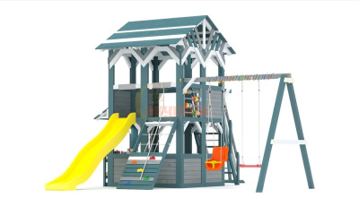 Детский спортивный комплекс для дачи Савушка PlayHouse-1