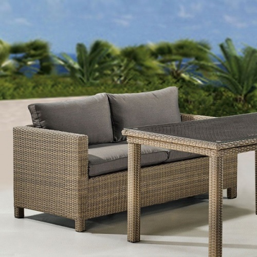 Комплект плетеной мебели T256B S59B-W65 Light brown