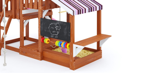 Детская площадка для дачи Савушка TooSun 9 розовый