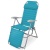 Кресло-шезлонг складное NIKA К3 с подножкой бирюзовый К3/Б