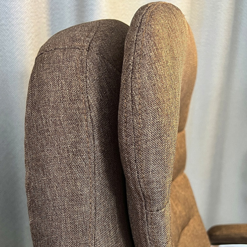 Кресло с регулировкой высоты Calviano VIP Masserano Коричневая ткань 