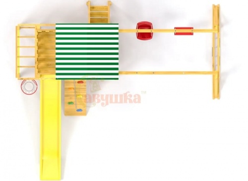 Детская спортивная площадка для дачи Савушка Мастер 4 Plus