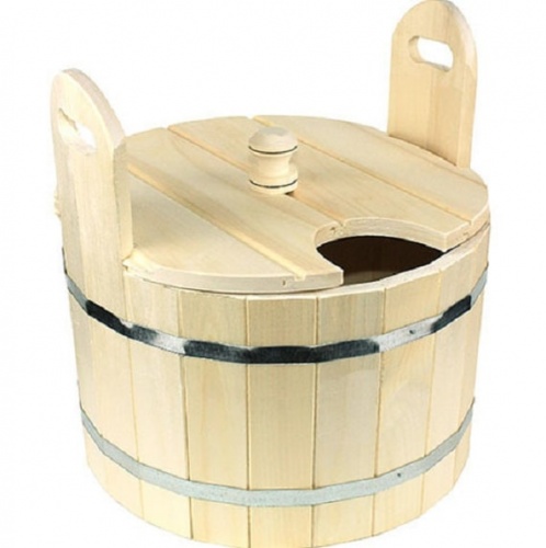 Запарник 14л с крышкой осина