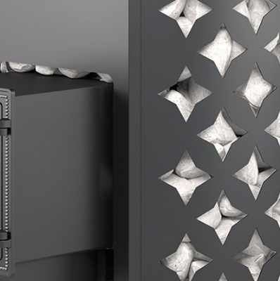 Банная печь ЭТНА 18 (ДТ-4) закрытая каменка