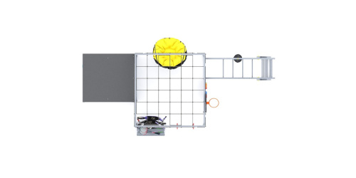 Детская площадка для дачи Савушка КУБ-4 Серый