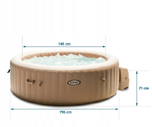 Бассейн-джакузи Intex 196x71 см (28426GN)