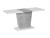 Стол обеденный SIGNAL CALIPSO раскладной белый мат/бетон 