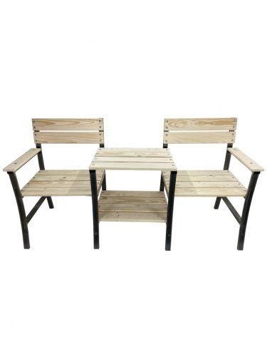 Скамейка садовая МФ-7 Дуэт неокрашенный