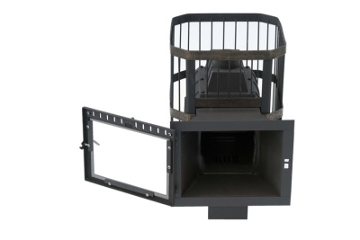 Банная печь Сибирь-24 панорама сетка