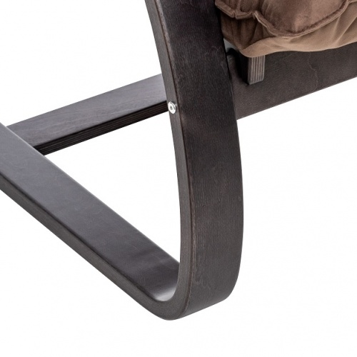 Кресло-трансформер Leset Монако венге текстура Velur V23 