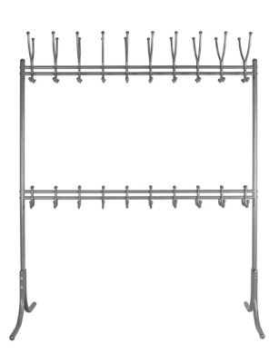 Вешалка напольная М 12М металлик 