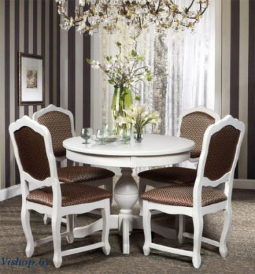 Стол МД-438-02.2 Эмаль белая 