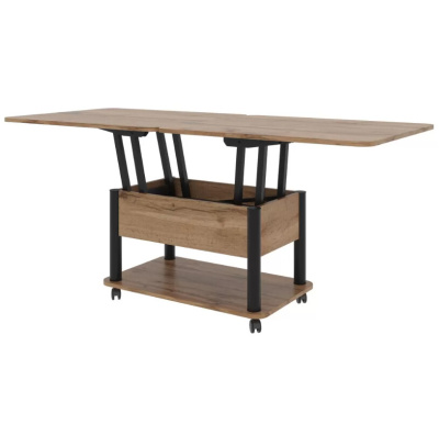 Стол-трансформер Джокер дуб вотан черный 