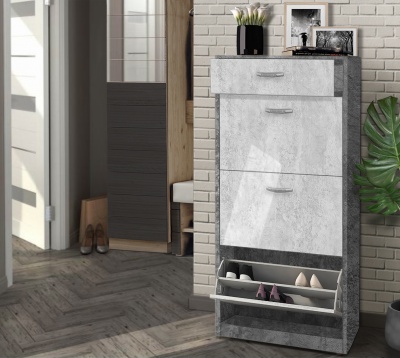 Тумба для обуви СН-100.12 бетон спаркс лайт бетон спаркс 