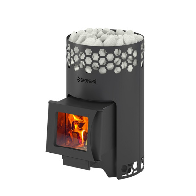 Печь для бани Везувий Чёрная Пчёлка С