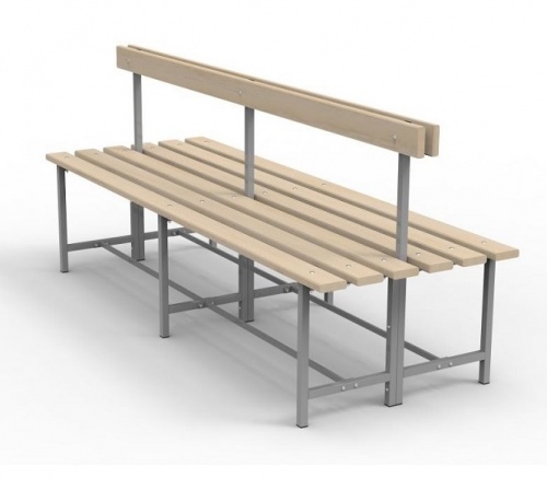 Скамья СТ-6(2) двойная со спинкой 