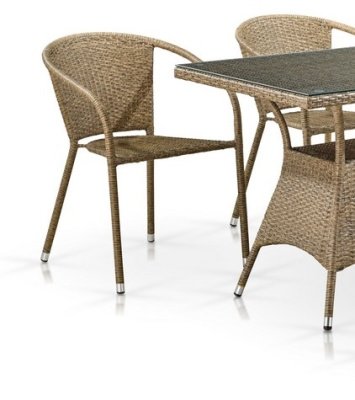 Комплект мебели T198D/Y137C-W56 Light Brown