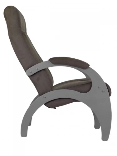 Кресло для отдыха Пири шоколад серый ясень 