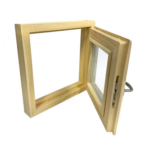 Окно для бани (60х60, липа)