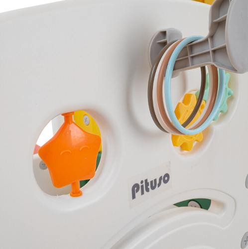 Горка-комплекс Pituso Fun Space FE-HT-TQK01 зеленый желтый