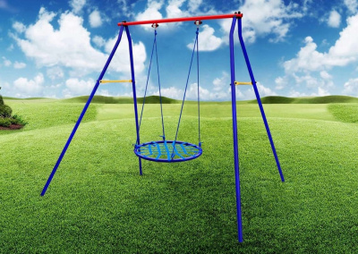 Качели дачные Пионер 1К качели гнездо 80 см металл