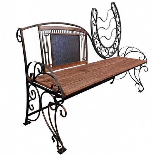 Скамейка с подковой С63 Саниджи